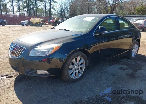 2012 Buick Regal from USA, damaged, VIN 2G4GR5ER7C9208178